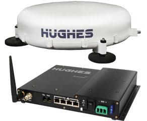 The competitively priced Hughes 9450-C10 range delivers flexible, fast, in-motion internet