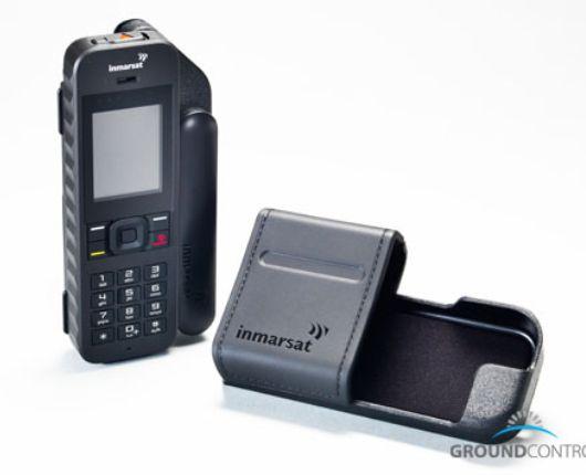 The sleek Inmarsat IsatPhone 2 is designed for extreme weather, and can be operated with gloves on