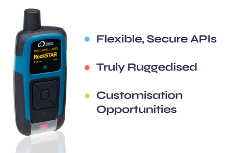 RockSTAR device: Truly ruggedised, flexible secure APIs and customisation opportunities