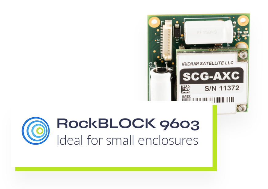 RockBLOCK 9603 for small enclosures