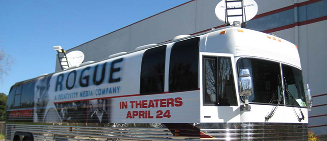Rogue Pictures Tour Bus