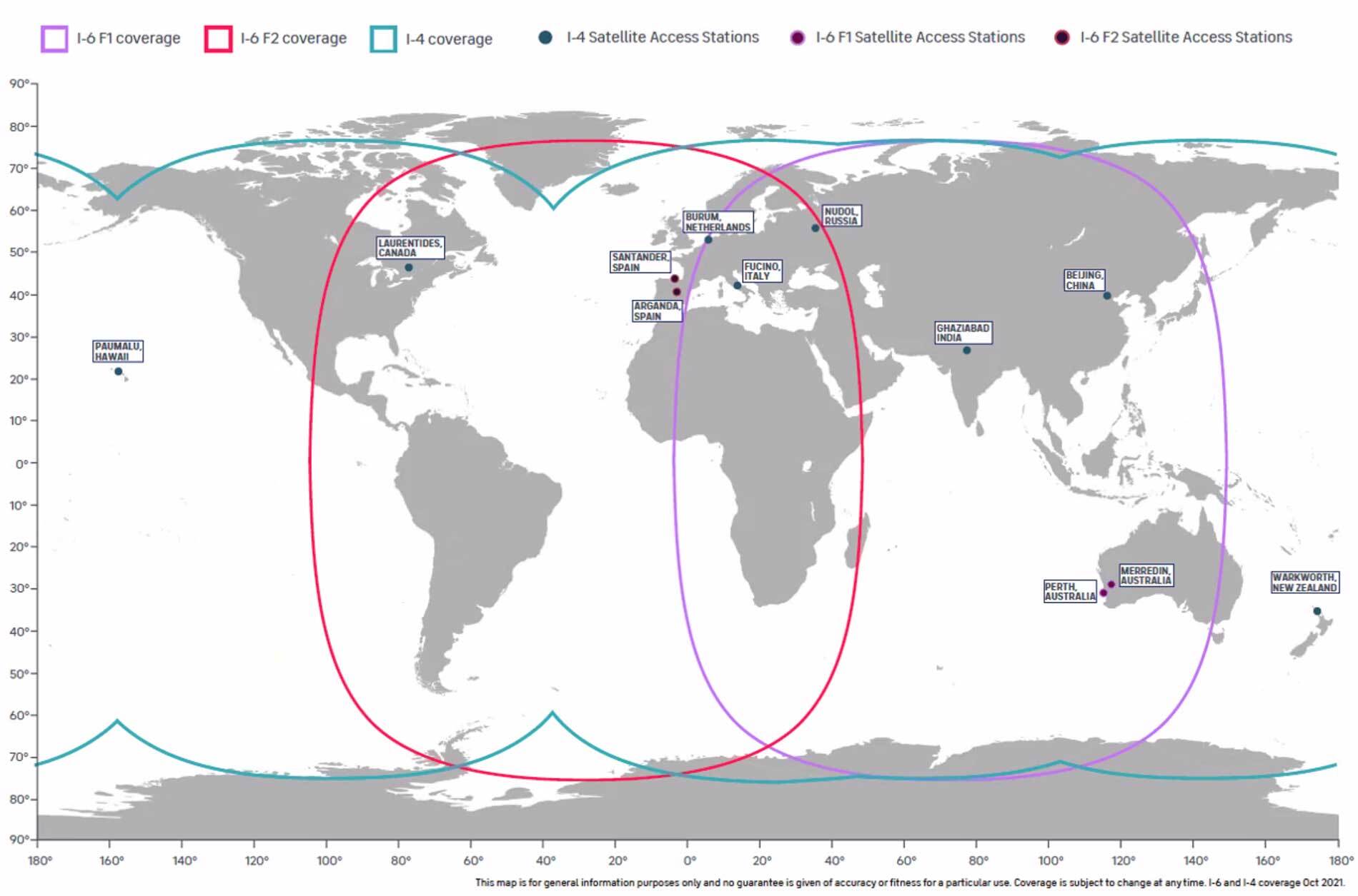 ELERA Coverage Map BGAN M2M