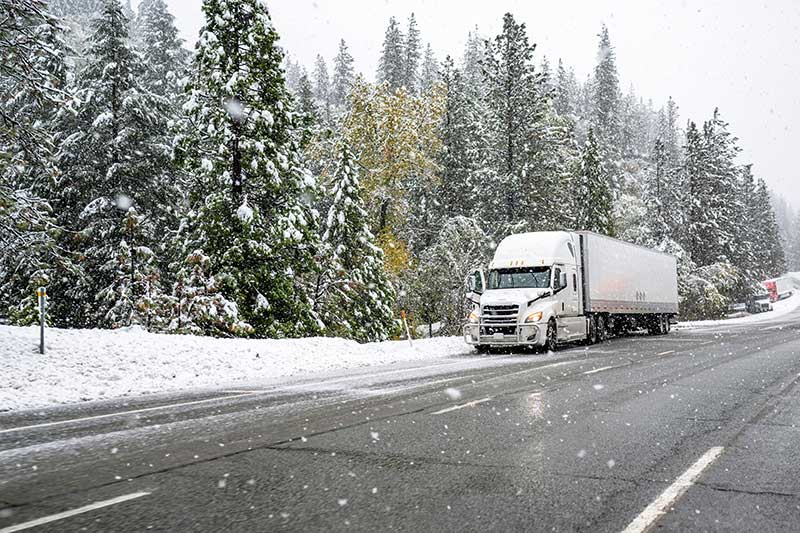 Truck-in-snowy-remote-forest