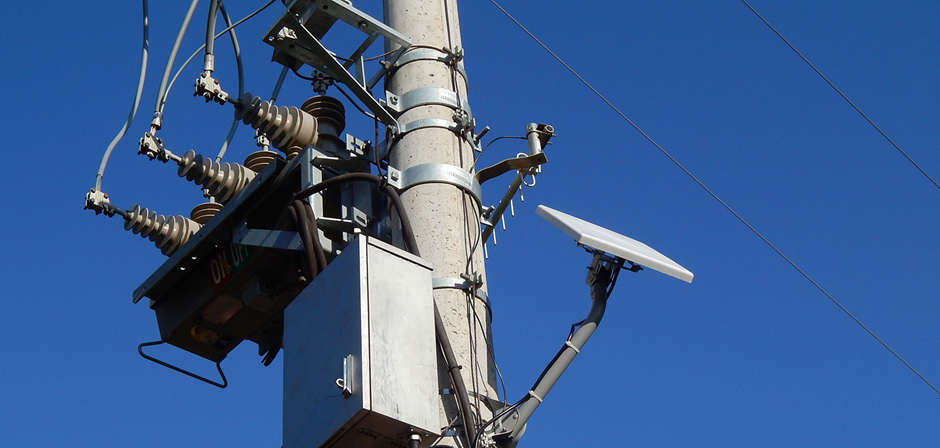 Photo of BGAN installation