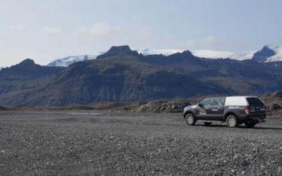 Measuring glacier movement