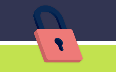 Illustration of padlock