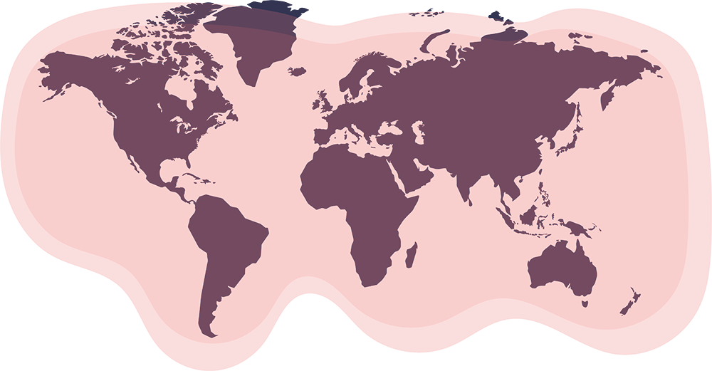 Ku-Band VSAT Coverage Map