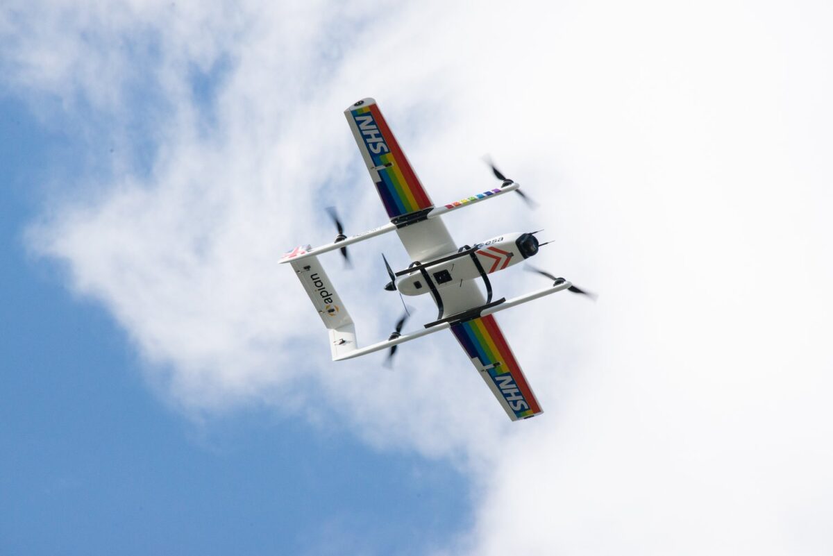 NHS chemotherapy treatment delivered via drone