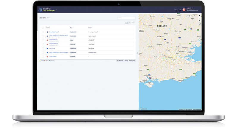 Cloudloop Device Manager overview