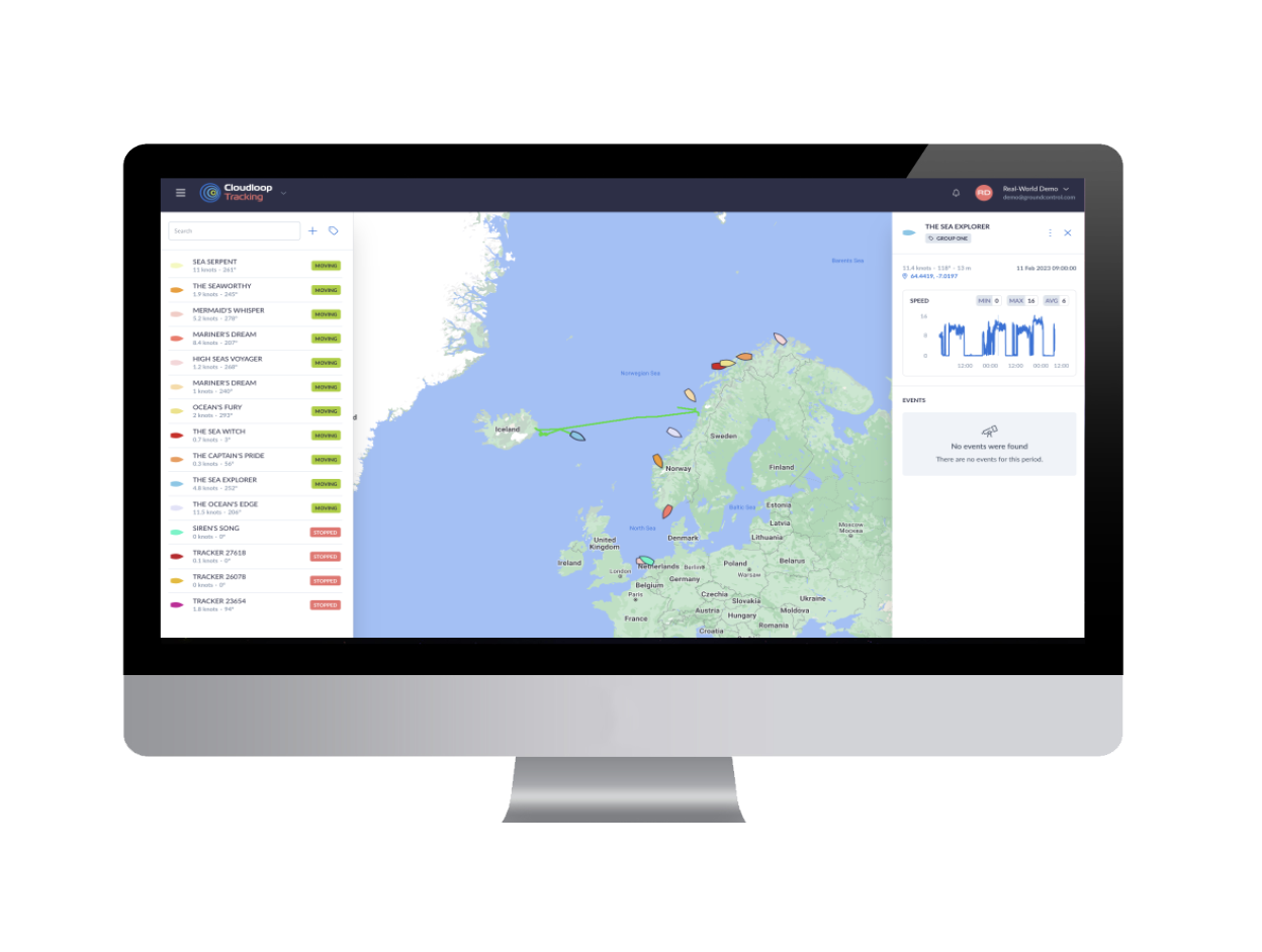 Cloudloop-Tracking-on-monitor