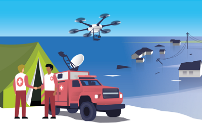 How satellite can support all four phases of emergency management