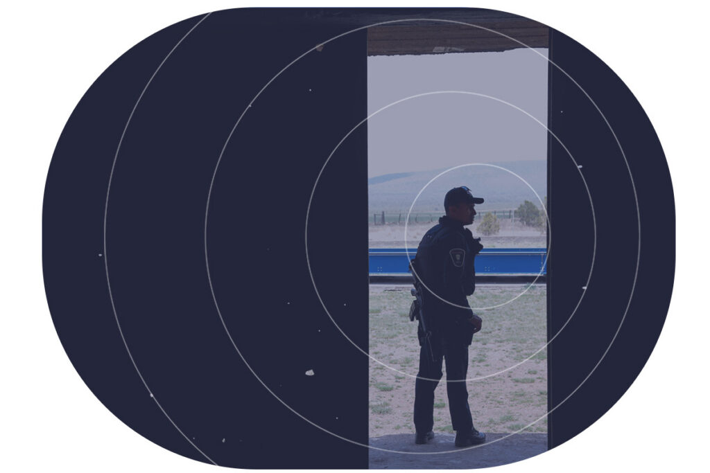 Security Guard in Remote Facility