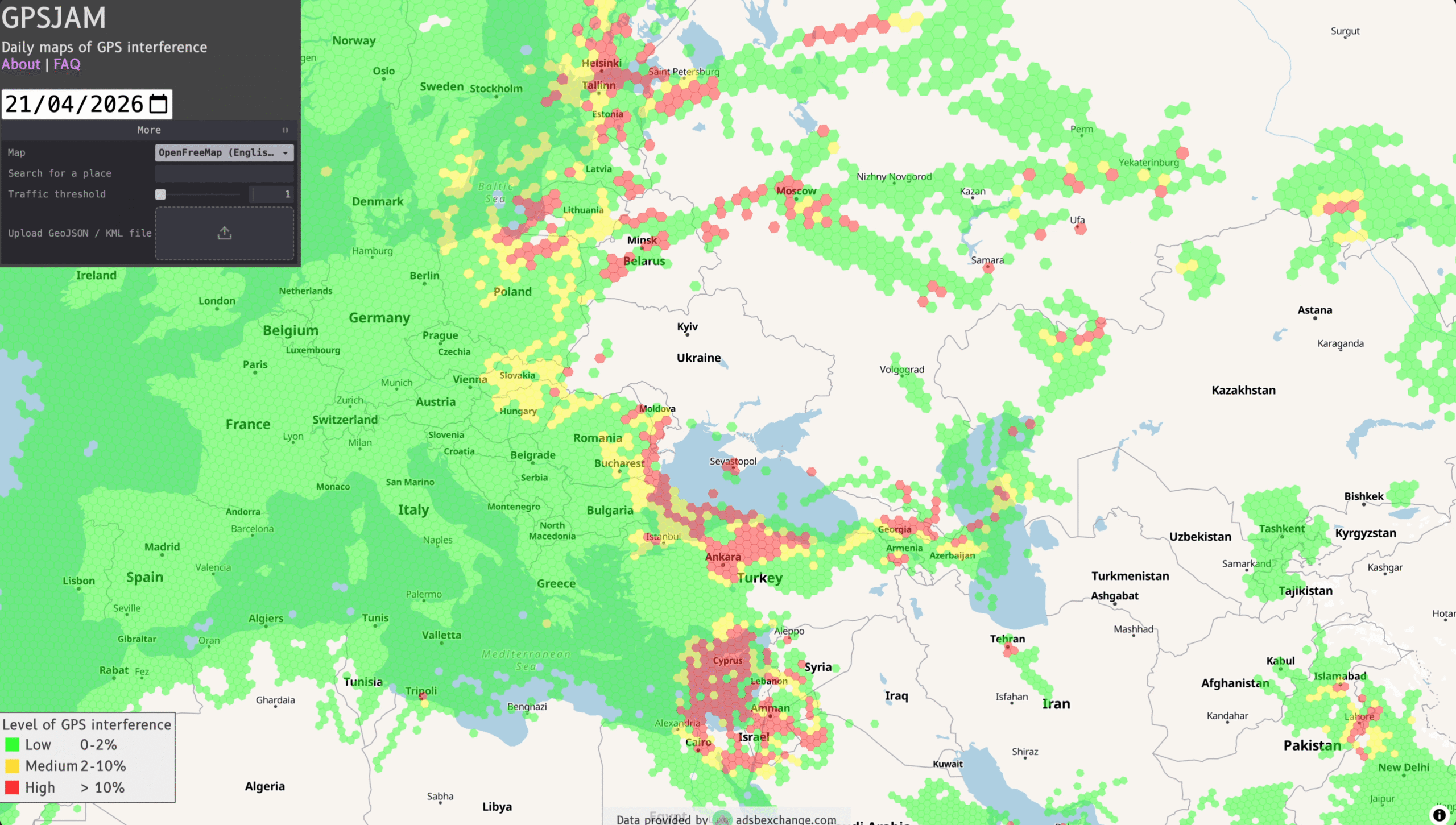 GPS Jam screenshot
