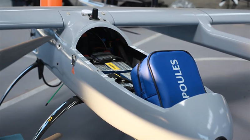 Skylift Drone Showing Payload