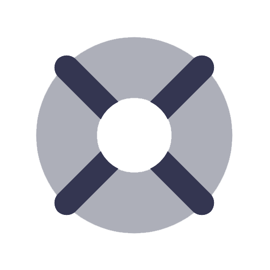 Life Ring Icon Duotone