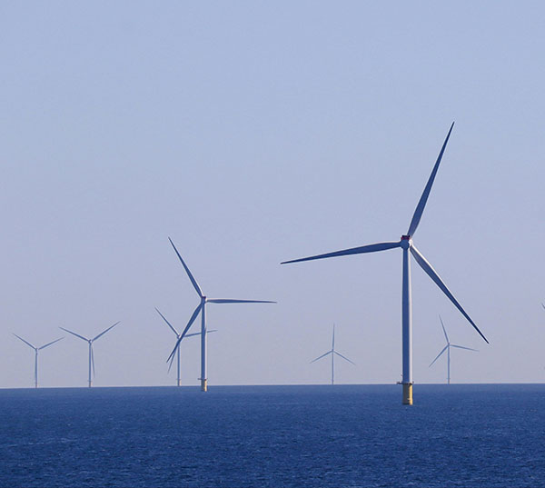 Wind Turbines at Sea - Credit damir-13223602