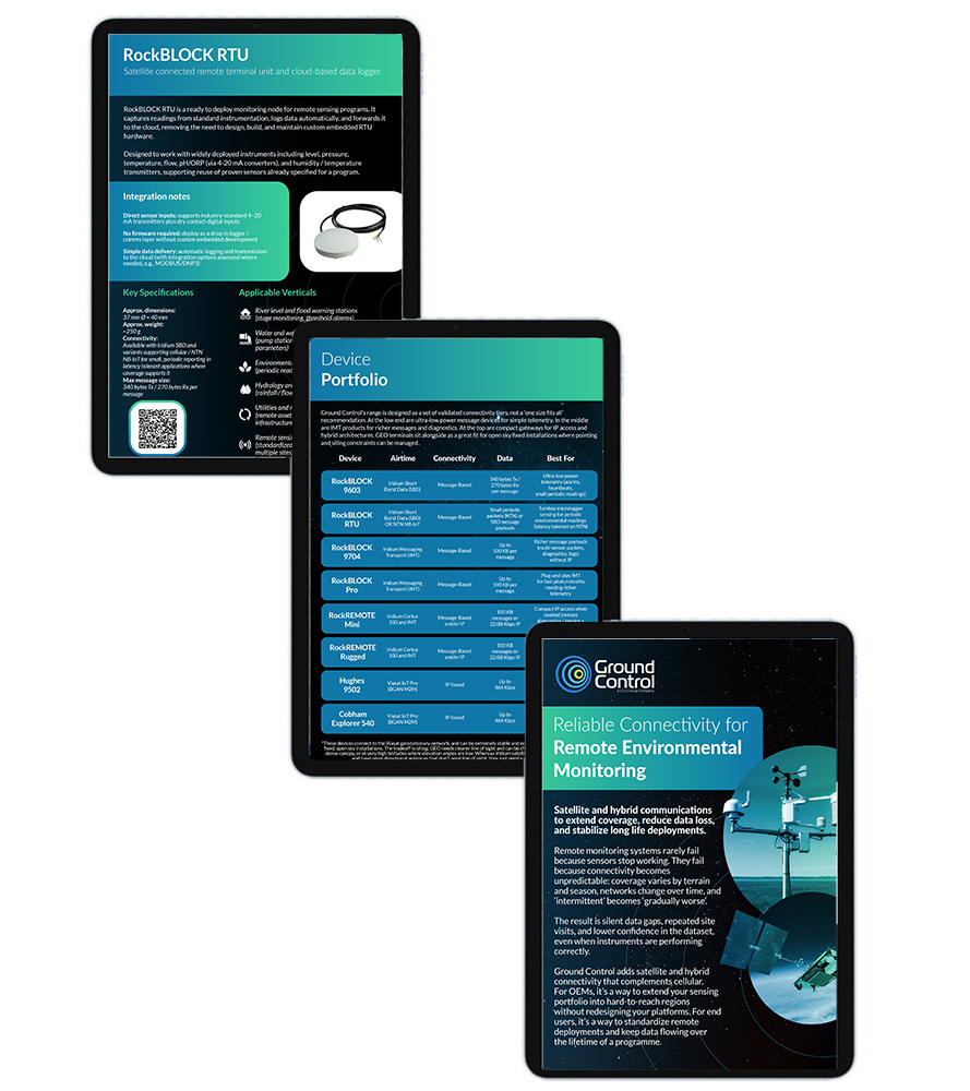 Sensor Brochure 1 image of 3 pages from brochure