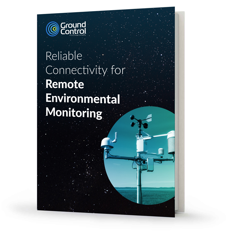 Environmental Monitoring. Sensor Brochure. Image of front cover.