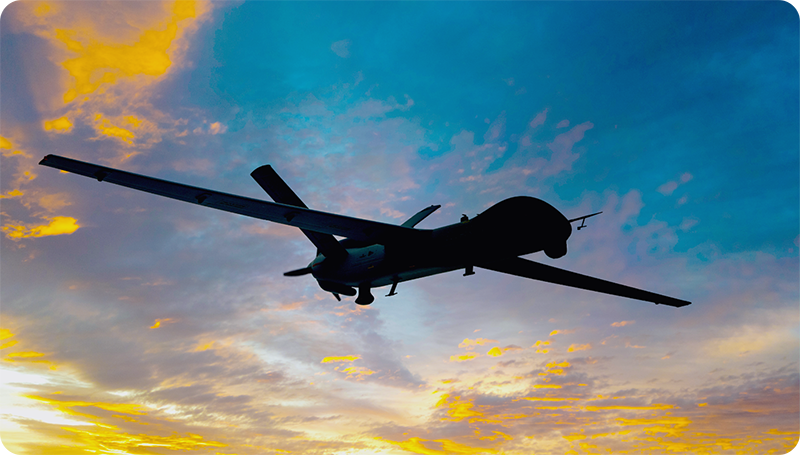 Image of Drone UAV rounded edges