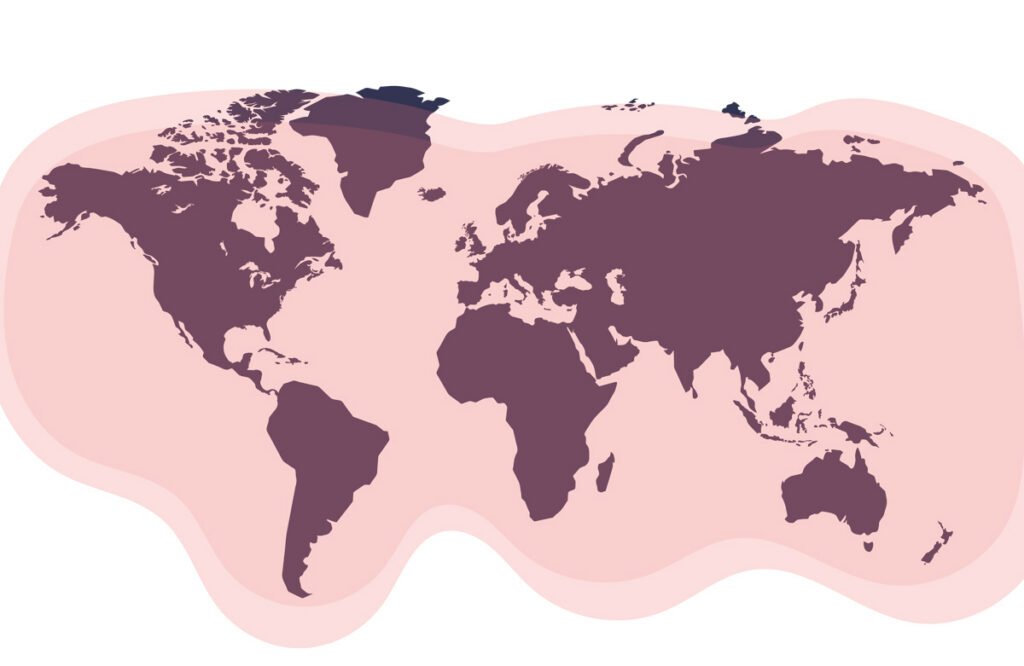 KuBand Coverage Map