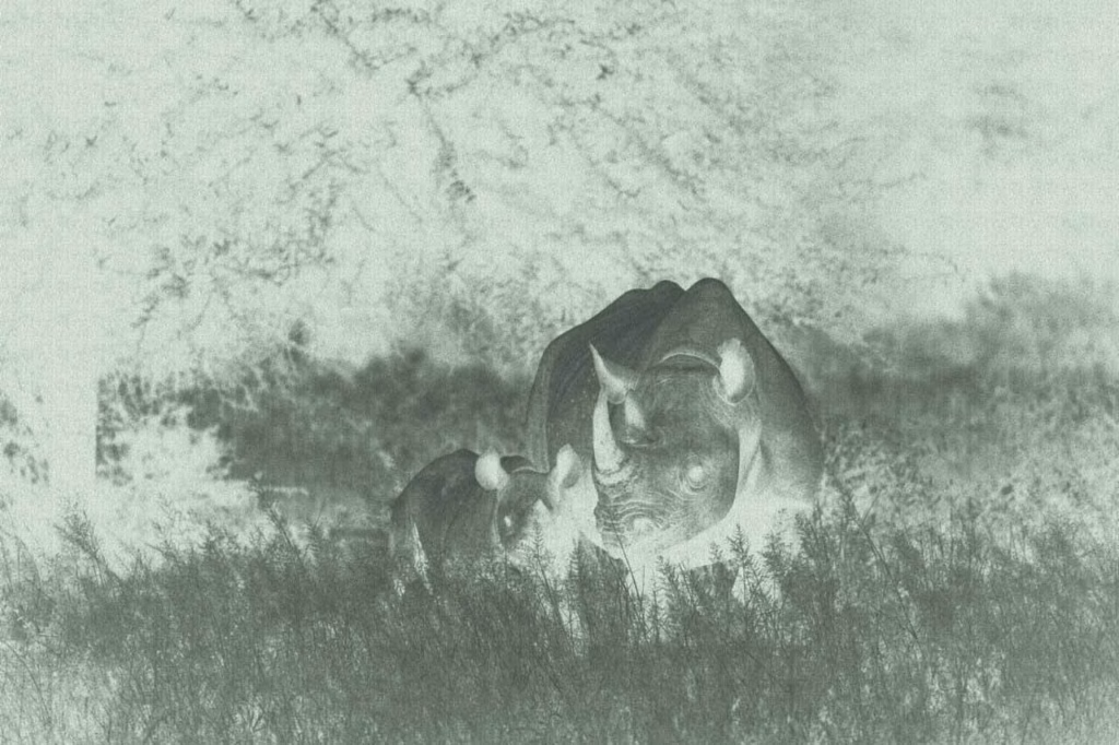 Ai camera of rhino