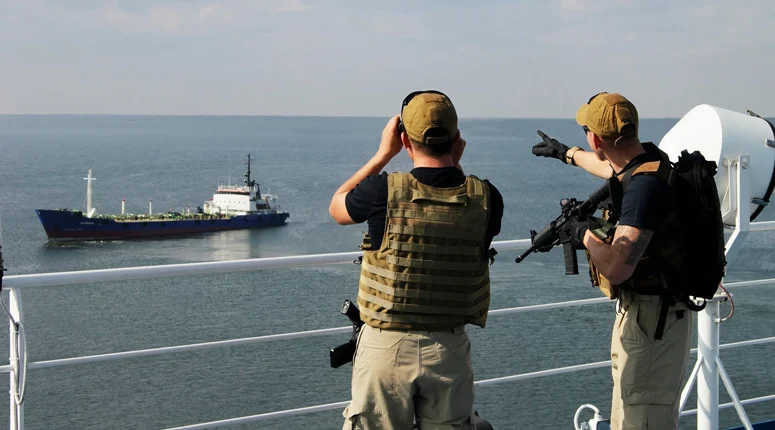 Anti piracy on deck