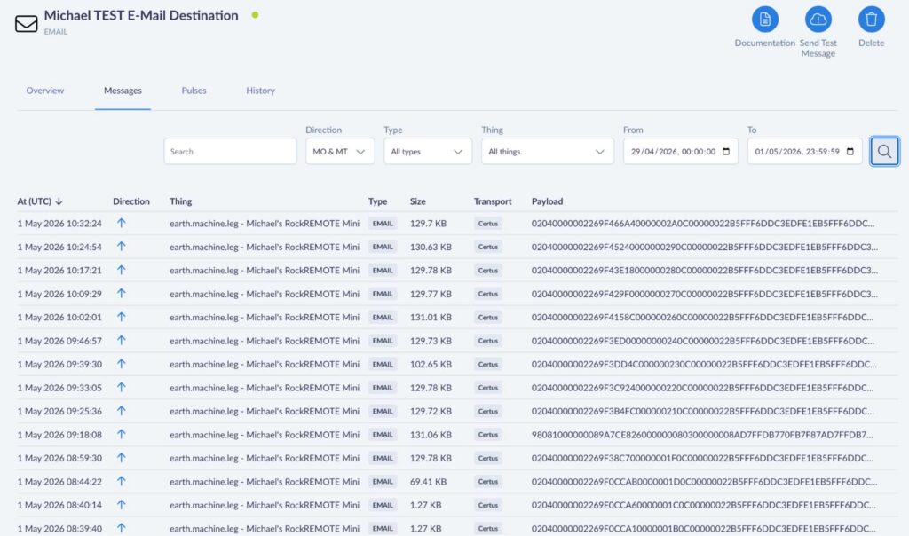Cloudloop-Data-destination-showing-over-10-emails