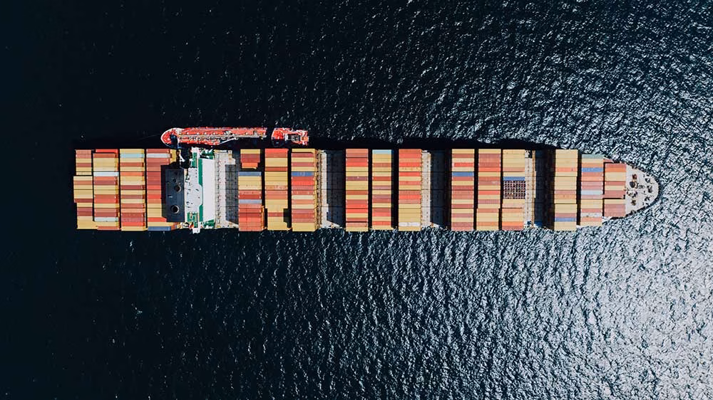 Container ship