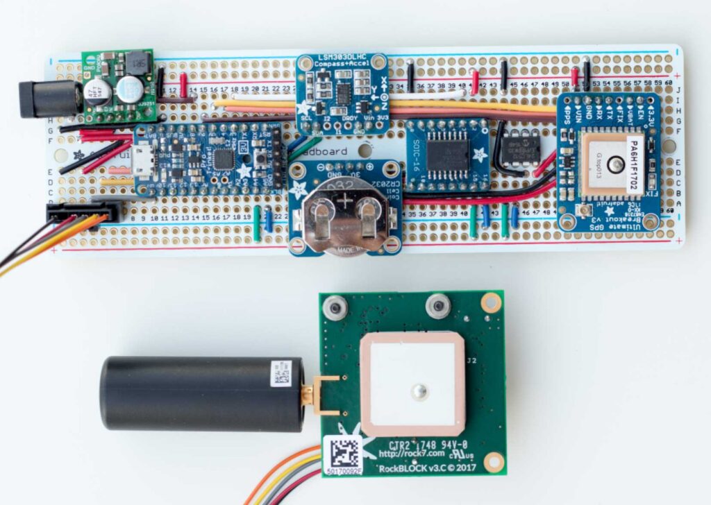 Cryologger Electronics and RockBLOCK