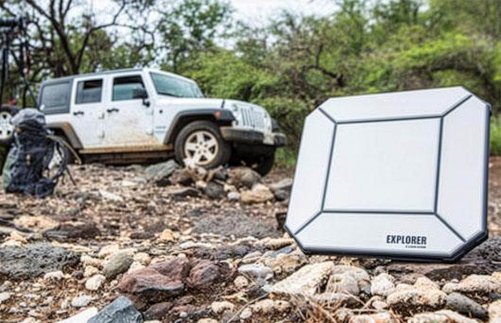 Explorer 510 BGAN Jeep