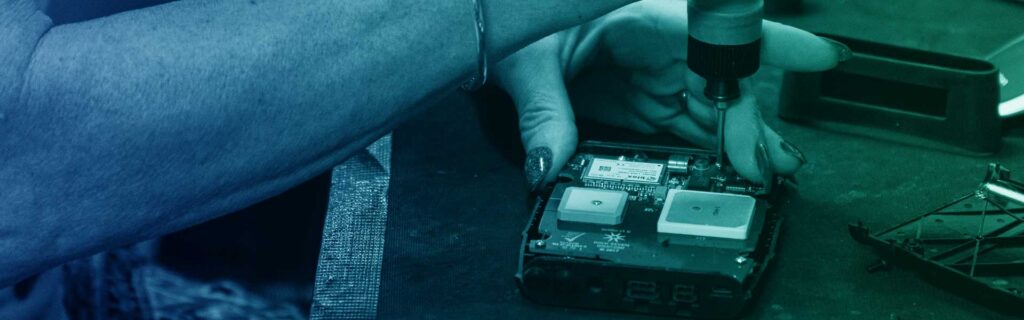 Working on devices in Whiteley