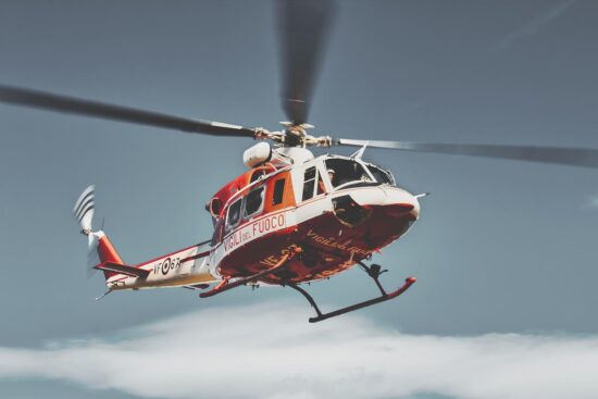 Helicopter photo