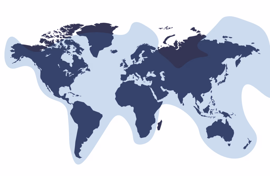 KVH Coverage Map