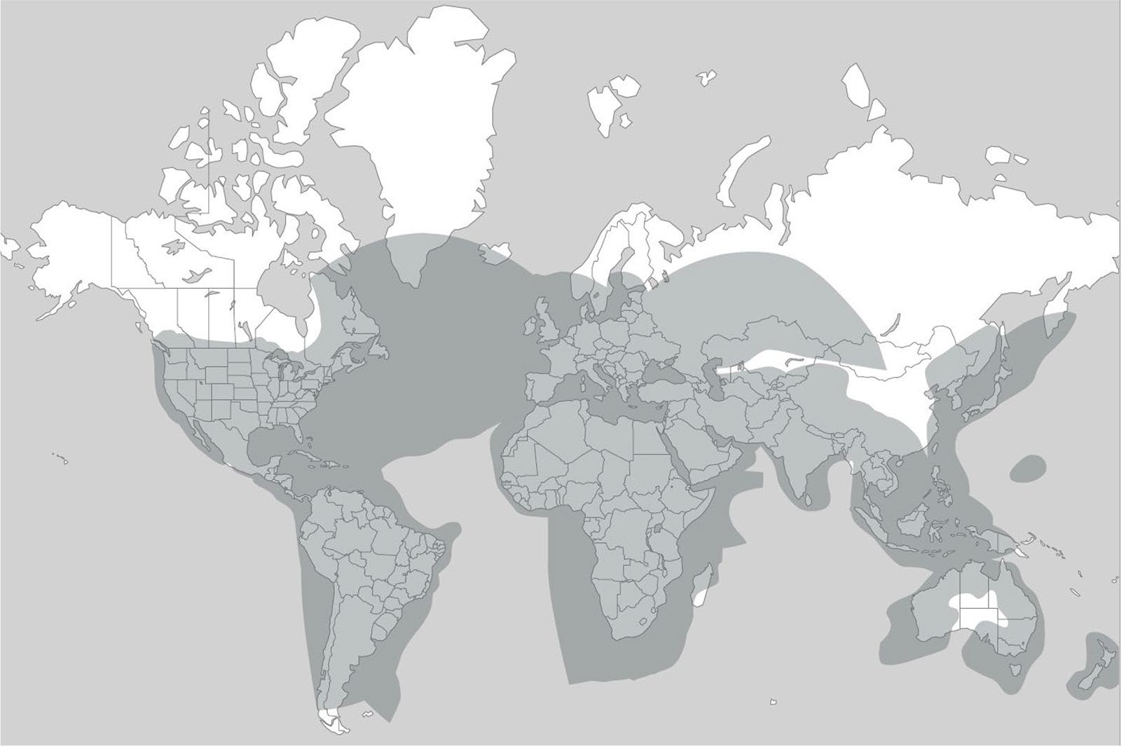 Kymeta Coverage Map