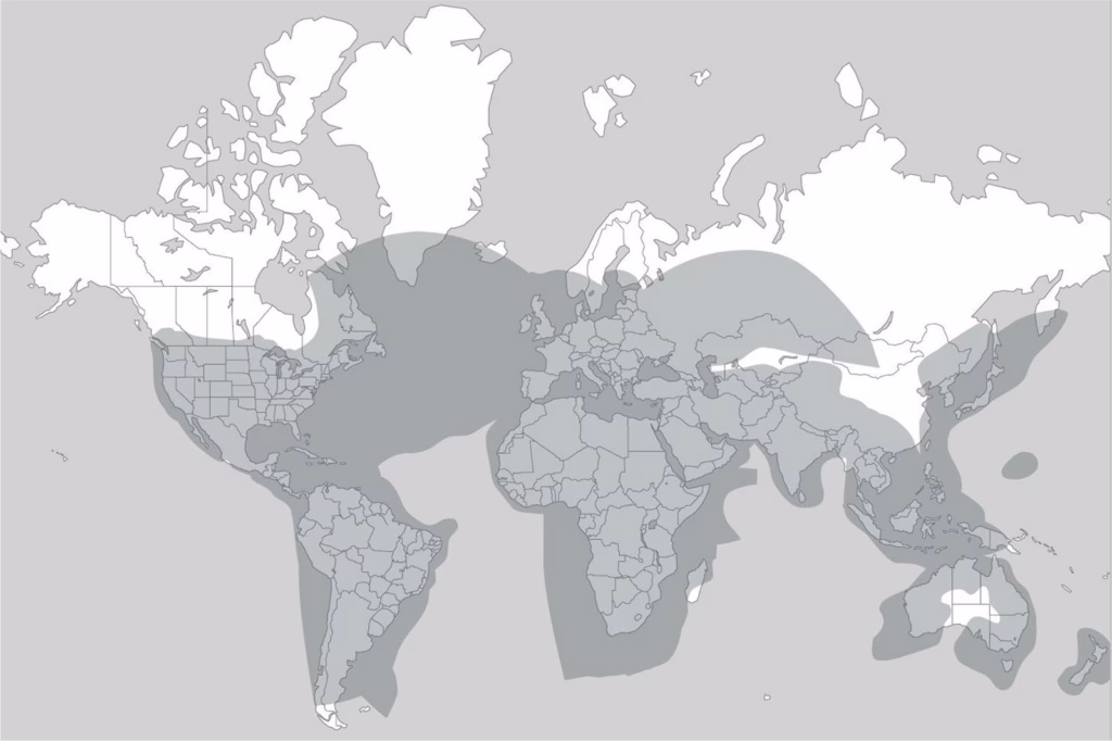 Kymeta Coverage Map 2022