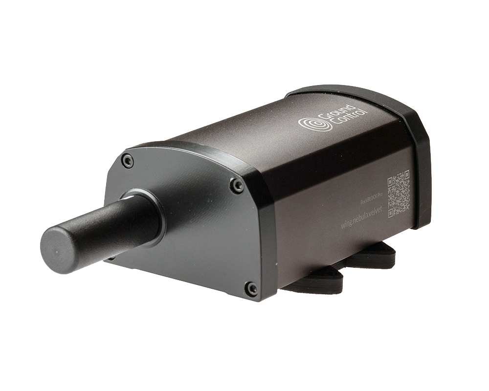 RockBLOCK Pro with antenna attached