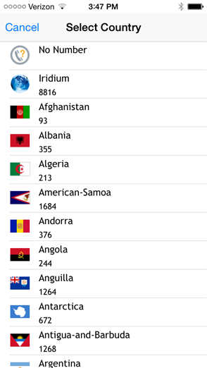 Select Country