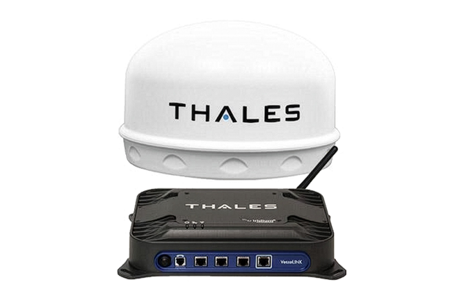 Thales VesseLink 700 terminal